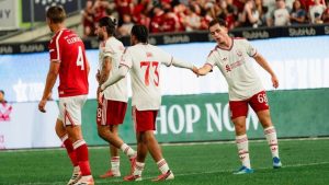 Rio Ngumoha Bersinar, Liverpool Akhiri Tur Pramusim dengan Kemenangan Tipis atas Wrexham