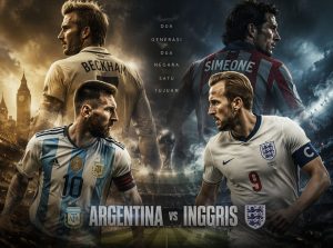Rekam Jejak Inggris dan Argentina di Piala Dunia: Rivalitas Panjang yang Selalu Menarik Perhatian